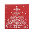 Xmas Tree Red/White Napkin 20pk 3 ply