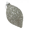 White Crystal Long Drop Hanging Ornament