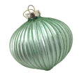 Green Striped Long Drop