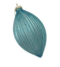 Blue Striped Drop Hanging Ornament
