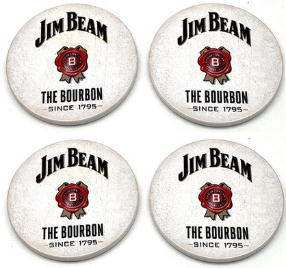 Jim Beam Coasters Set 4