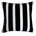 Stripe Black and White 50 x 50cm