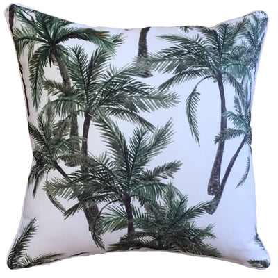 Vintage Palm White 45 x 45 cm