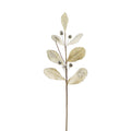 Velvet Leaf Branch Champagne