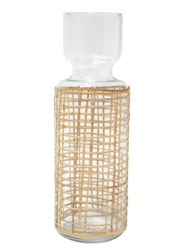 Benito Decanter w/woven Sleeve