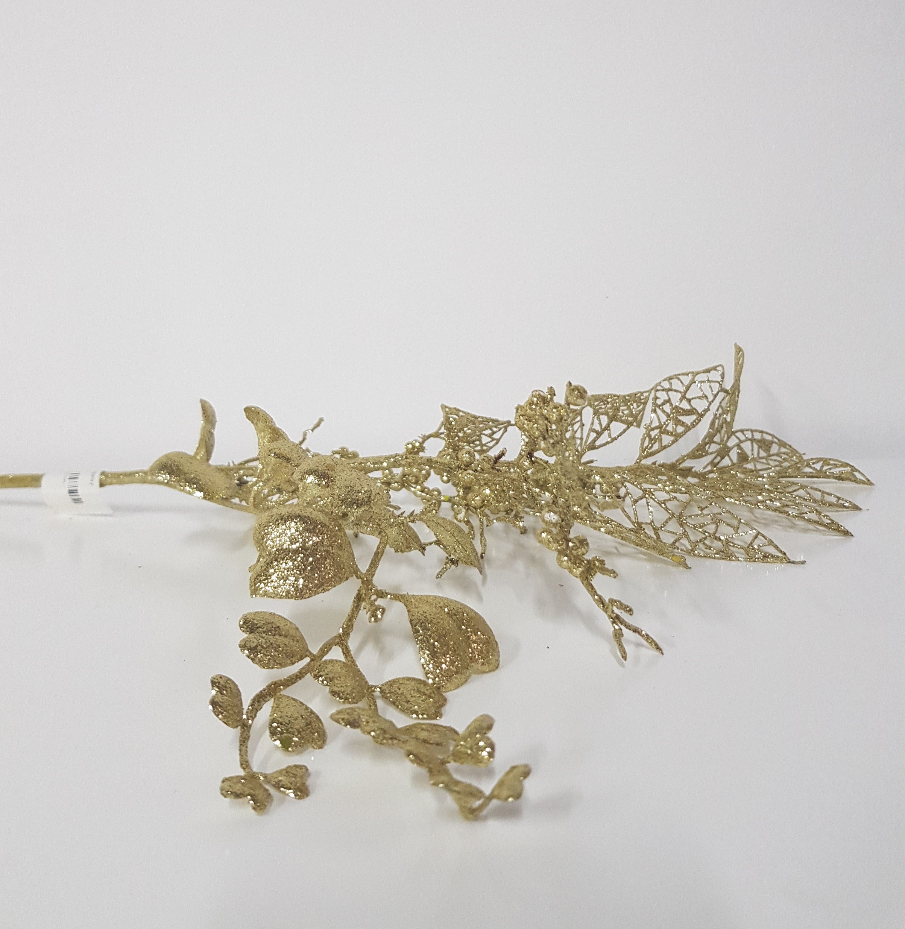 Gold Mixed Leaf Spray
