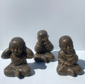 Shaolin Set of 3 25 cm Gold/Black