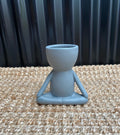 Easy Pose Plant Pot Grey