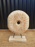 White Garis Decor Stand