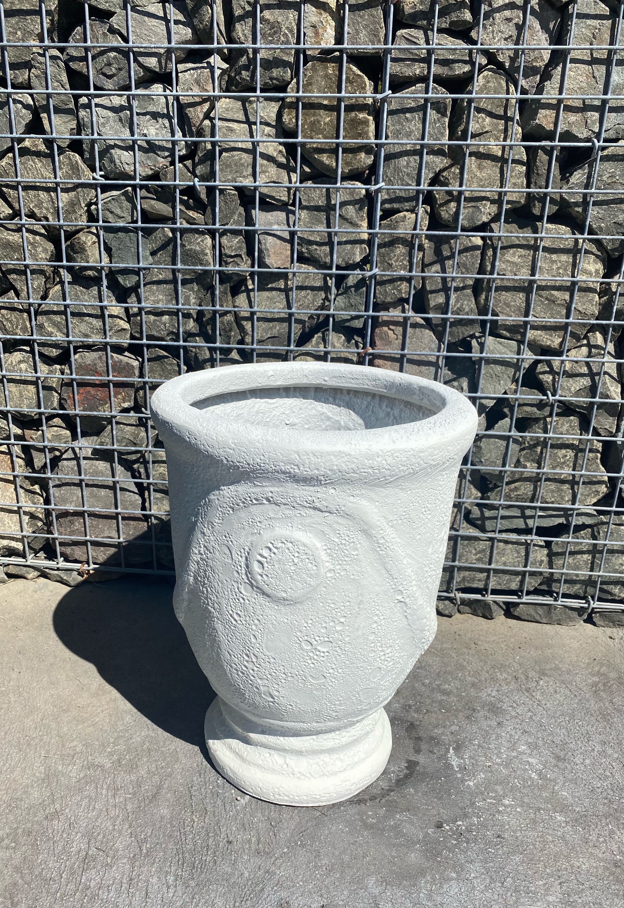 Fibreglass Urn White Small